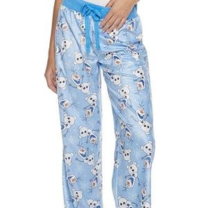 Olaf from frozen pajama pants
